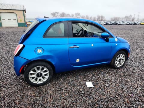 2017 Fiat 500, VIN 3C3CFFKRXHT700511. Фото 3 з 6 з аукціону Copart. Каталог авто зі США OpenDataCar.