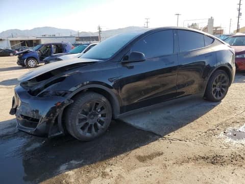 2021 Tesla Model Y, VIN 5YJYGDEE1MF161717. Фото 1 з 6 з аукціону Copart. Каталог авто зі США OpenDataCar.