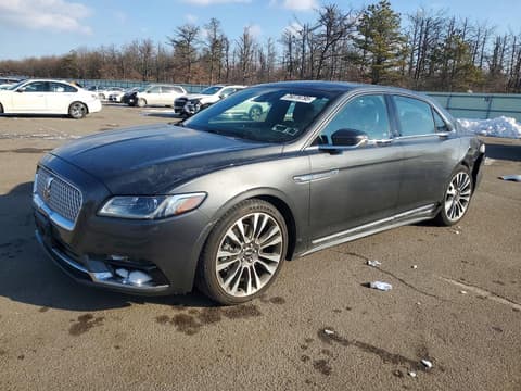 2017 Lincoln Continental, VIN 1LN6L9NP3H5616507. Фото 1 з 6 з аукціону Copart. Каталог авто зі США OpenDataCar.
