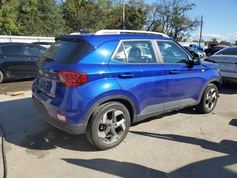 2022 Hyundai Venue, VIN KMHRC8A38NU172858. Фото 3 з 6 з аукціону Copart. Каталог авто зі США OpenDataCar.