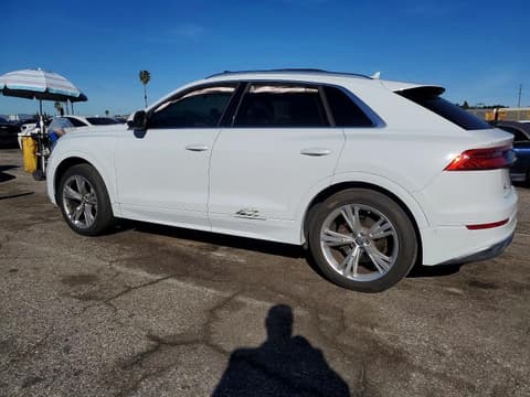 2020 Audi Q8, VIN WA1BVAF10LD021910. Фото 2 из 6 с аукциона Copart. Каталог авто из США OpenDataCar.