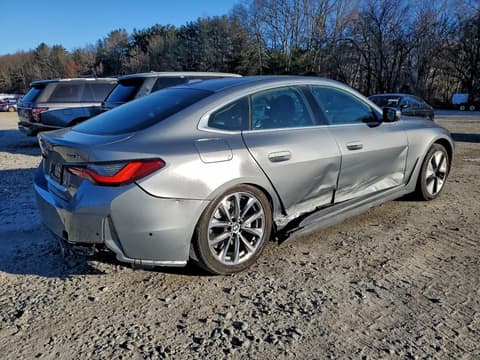 2024 Bmw i4, VIN WBY43AW08RFS88445. Фото 3 из 6 с аукциона Copart. Каталог авто из США OpenDataCar.