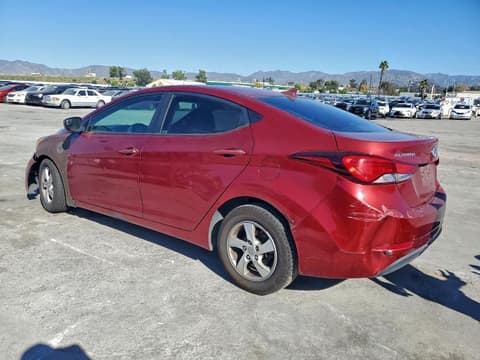 2014 Hyundai Elantra, VIN 5NPDH4AEXEH486029. Фото 2 з 6 з аукціону Copart. Каталог авто зі США OpenDataCar.