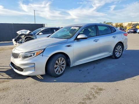 2017 Kia Optima, VIN 5XXGT4L36HG161689. Photo 1 of 6 from Copart auction. OpenDataCar US salvage catalog.
