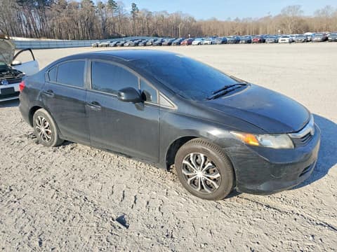 2012 Honda Civic, VIN 19XFB2F55CE091376. Фото 4 з 6 з аукціону Copart. Каталог авто зі США OpenDataCar.
