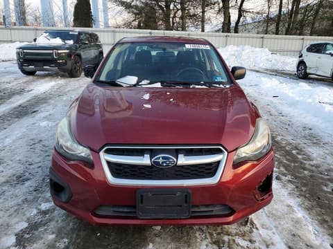 2014 Subaru Impreza, VIN JF1GJAA66EH013354. Фото 5 з 6 з аукціону Copart. Каталог авто зі США OpenDataCar.