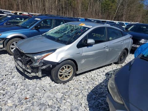 2018 Toyota Prius, VIN JTDKBRFU5J3596143. Фото 1 з 6 з аукціону Copart. Каталог авто зі США OpenDataCar.