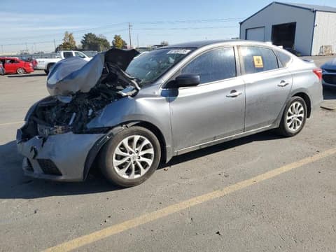2019 Nissan Sentra, VIN 3N1AB7APXKL606417. Фото 1 з 6 з аукціону Copart. Каталог авто зі США OpenDataCar.