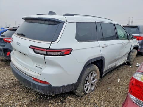 2022 Jeep Grand Cherokee L, VIN 1C4RJKBG6N8587663. Фото 3 з 6 з аукціону Copart. Каталог авто зі США OpenDataCar.