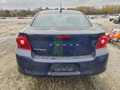 2014 Dodge Avenger, VIN 1C3CDZAB6EN110989. Фото 6 з 6 з аукціону Copart. Каталог авто зі США OpenDataCar.