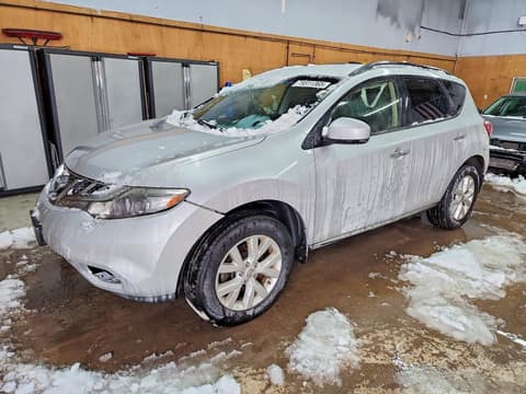 2012 Nissan Murano, VIN JN8AZ1MW7CW239582. Zdjęcie 1 z 6 z aukcji Copart. Katalog aut z USA OpenDataCar.
