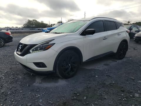 2018 Nissan Murano, VIN 5N1AZ2MG9JN134843. Zdjęcie 1 z 6 z aukcji Copart. Katalog aut z USA OpenDataCar.