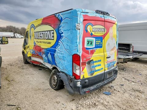 2019 Ford Transit, VIN 1FTYR2CG3KKA09280. Фото 3 з 6 з аукціону Copart. Каталог авто зі США OpenDataCar.