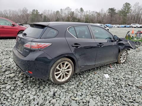 2011 Lexus CT 200h, VIN JTHKD5BH9B2021562. Фото 3 з 6 з аукціону Copart. Каталог авто зі США OpenDataCar.