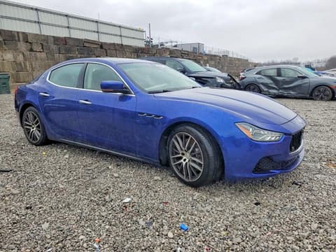 2015 Maserati Ghibli, VIN ZAM57RTA2F1154184. Фото 4 з 6 з аукціону Copart. Каталог авто зі США OpenDataCar.