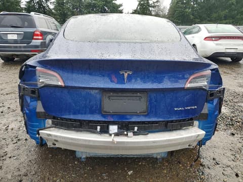 2021 Tesla Model 3, VIN 5YJ3E1EB6MF937599. Фото 6 з 6 з аукціону Copart. Каталог авто зі США OpenDataCar.