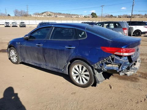 2016 Kia Optima, VIN 5XXGU4L36GG021993. Фото 2 з 6 з аукціону Copart. Каталог авто зі США OpenDataCar.