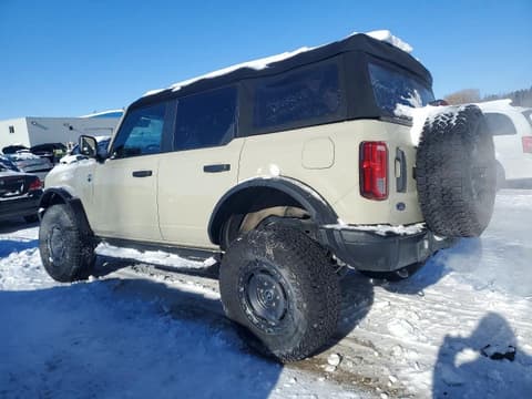 2025 Ford Bronco, VIN 1FMEE7BH7SLA89422. Фото 2 из 6 с аукциона Copart. Каталог авто из США OpenDataCar.