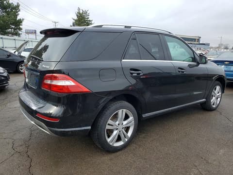 2014 Mercedes-benz ML-Class, VIN 4JGDA5HB5EA290959. Фото 3 з 6 з аукціону Copart. Каталог авто зі США OpenDataCar.