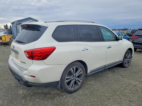 2019 Nissan Pathfinder, VIN 5N1DR2MN4KC644591. Фото 3 з 6 з аукціону Copart. Каталог авто зі США OpenDataCar.