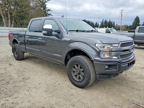 2018 Ford F-150 Lightning, VIN 1FTFW1E14JFD46387. Фото 4 из 6 с аукциона Copart. Каталог авто из США OpenDataCar.