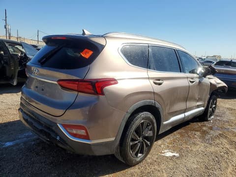 2020 Hyundai Santa Fe, VIN 5NMS33ADXLH198500. Фото 3 з 6 з аукціону Copart. Каталог авто зі США OpenDataCar.