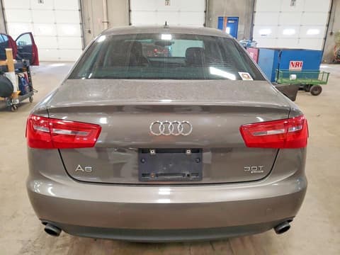 2012 Audi A6, VIN WAUGGAFC7CN125843. Фото 6 из 6 с аукциона Copart. Каталог авто из США OpenDataCar.
