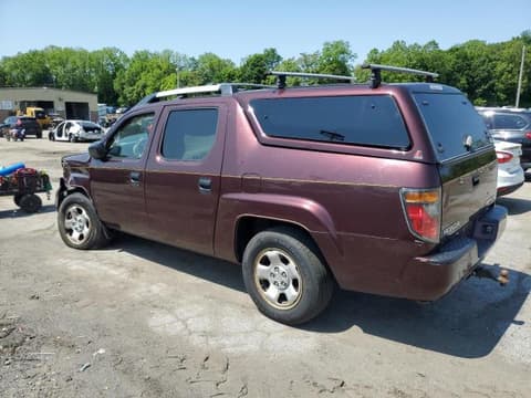 2007 Honda Ridgeline, VIN 2HJYK16287H539916. Фото 2 з 6 з аукціону Copart. Каталог авто зі США OpenDataCar.