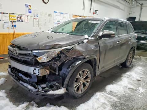 2015 Toyota Highlander, VIN 5TDJKRFH4FS091537. Фото 1 з 6 з аукціону Copart. Каталог авто зі США OpenDataCar.