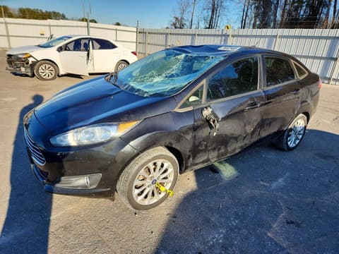 2014 Ford Fiesta, VIN 3FADP4BJ8EM202220. Фото 1 з 6 з аукціону Copart. Каталог авто зі США OpenDataCar.
