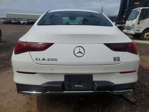 2025 Mercedes-benz CLA-Class, VIN W1K5J4GB9SN522655. Фото 6 з 6 з аукціону Copart. Каталог авто зі США OpenDataCar.