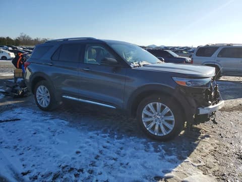 2022 Ford Explorer, VIN 1FMSK8FH0NGB88463. Фото 4 з 6 з аукціону Copart. Каталог авто зі США OpenDataCar.