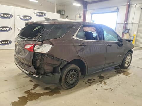 2020 Chevrolet Equinox, VIN 2GNAXKEV1L6186957. Фото 3 з 6 з аукціону Copart. Каталог авто зі США OpenDataCar.