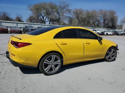 2020 Mercedes-benz CLA-Class, VIN WDD5J4GBXLN060687. Фото 3 з 6 з аукціону Copart. Каталог авто зі США OpenDataCar.