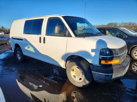 2018 Chevrolet Express 2500, VIN 1GCWGAFG9J1909317. Фото 4 з 6 з аукціону Copart. Каталог авто зі США OpenDataCar.