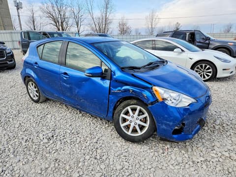 2014 Toyota Prius C, VIN JTDKDTB39E1067896. Фото 4 з 6 з аукціону Copart. Каталог авто зі США OpenDataCar.