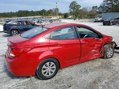 2016 Hyundai Accent, VIN KMHCT4AE3GU973927. Фото 3 з 6 з аукціону Copart. Каталог авто зі США OpenDataCar.