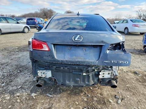 2011 Lexus IS 350, VIN JTHCE5C28B5001927. Фото 6 з 6 з аукціону Copart. Каталог авто зі США OpenDataCar.