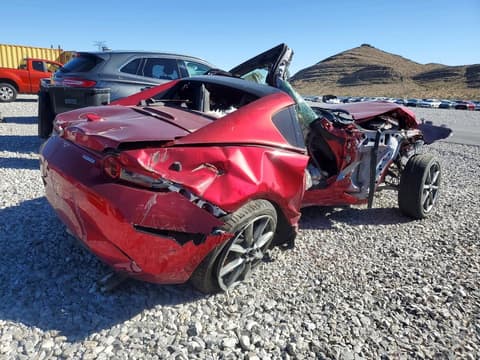 2023 Mazda MX-5 Miata, VIN JM1NDAM76P0556895. Фото 3 з 6 з аукціону Copart. Каталог авто зі США OpenDataCar.