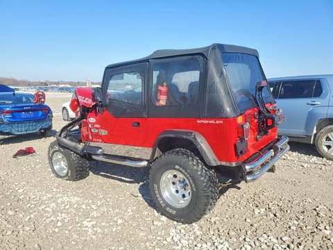 1995 Jeep Wrangler, VIN 1J4FY19P1SP281643. Zdjęcie 2 z 6 z aukcji Copart. Katalog aut z USA OpenDataCar.