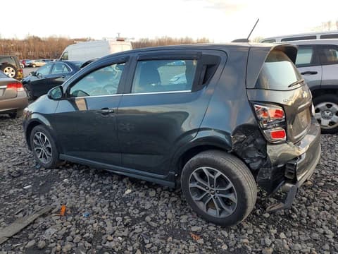 2017 Chevrolet Sonic, VIN 1G1JD6SGXH4155724. Фото 2 из 6 с аукциона Copart. Каталог авто из США OpenDataCar.