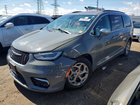 2022 Chrysler Pacifica, VIN 2C4RC1GG3NR140676. Фото 1 з 6 з аукціону Copart. Каталог авто зі США OpenDataCar.