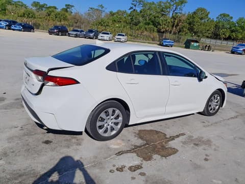 2022 Toyota Corolla, VIN 5YFEPMAE1NP291043. Фото 3 з 6 з аукціону Copart. Каталог авто зі США OpenDataCar.