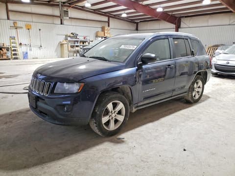 2016 Jeep Compass, VIN 1C4NJDBB5GD671028. Фото 1 з 6 з аукціону Copart. Каталог авто зі США OpenDataCar.
