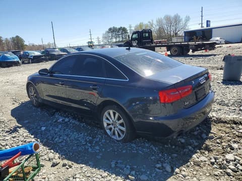 2013 Audi A6, VIN WAUGFAFCXDN024378. Фото 2 из 6 с аукциона Copart. Каталог авто из США OpenDataCar.