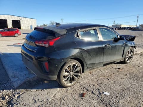 2019 Hyundai Veloster, VIN KMHTG6AF3KU003271. Фото 3 з 6 з аукціону Copart. Каталог авто зі США OpenDataCar.