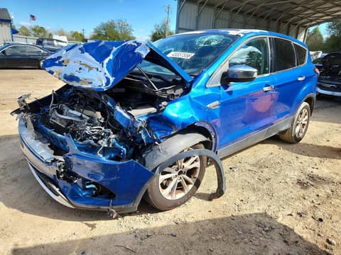 2017 Ford Escape, VIN 1FMCU0GDXHUE39698. Фото 1 з 6 з аукціону Copart. Каталог авто зі США OpenDataCar.