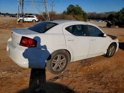 2012 Dodge Avenger, VIN 1C3CDZCB4CN242482. Фото 3 з 6 з аукціону Copart. Каталог авто зі США OpenDataCar.