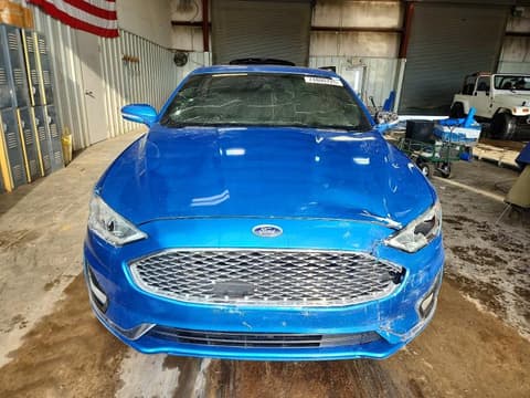 2019 Ford Fusion, VIN 3FA6P0RU1KR204231. Фото 5 з 6 з аукціону Copart. Каталог авто зі США OpenDataCar.