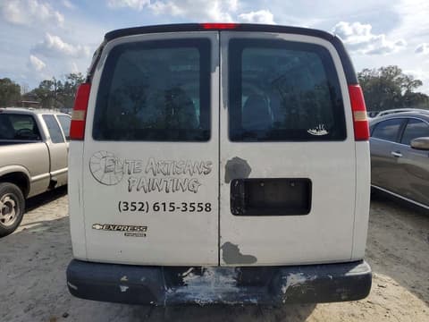 2013 Chevrolet Express 2500, VIN 1GCWGFFA5D1104346. Фото 6 з 6 з аукціону Copart. Каталог авто зі США OpenDataCar.